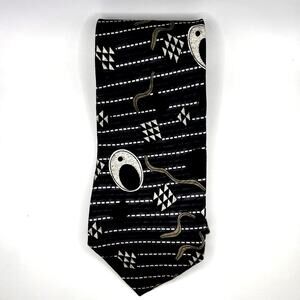 Anthony Richard’s Men’s Tie 58” Long- Gray Black Blue Purple Silk Necktie